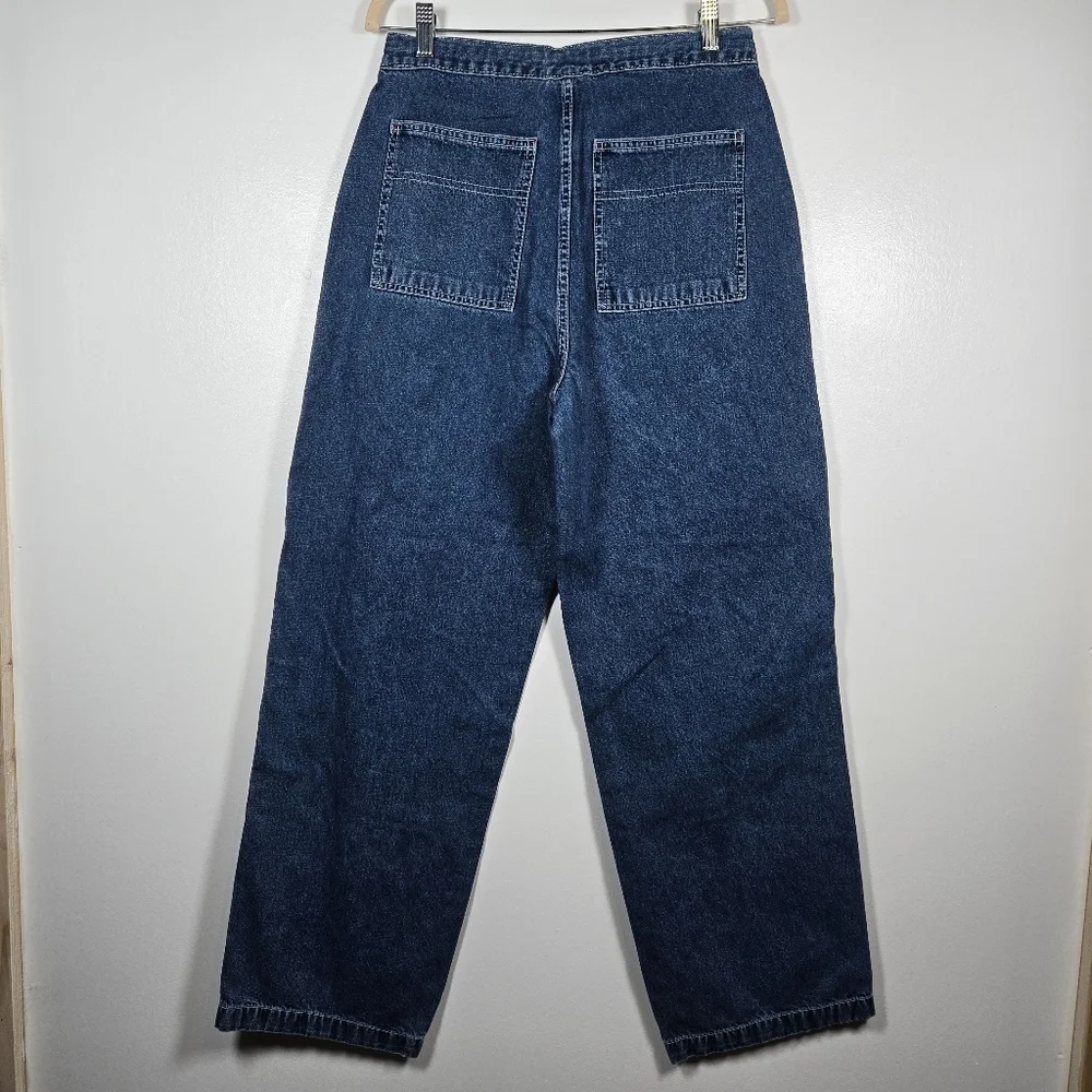 Vintage 90s Carolina Blues High Waist Loose Fit Blue Denim Jeans Size 12